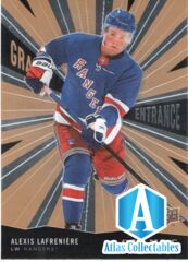 2020-21 UD Allure Alexis Lafreniere Grand Entrance INSERT #GE-25 Rangers